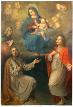 Madonna col Bambino tra i Santi Vito e Modesto,
